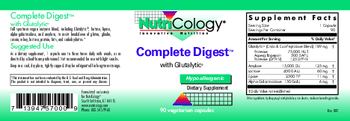 NutriCology Complete Digest with Glutalytic - supplement