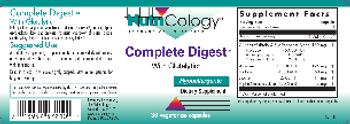 NutriCology Complete Digest with Glutalytic - supplement