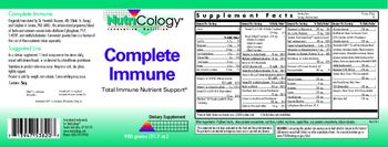 NutriCology Complete Immune - supplement