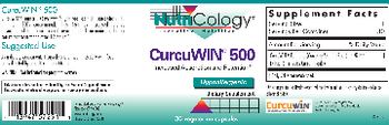 NutriCology CurcuWIN 500 - supplement