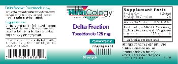 NutriCology Delta-Fraction Tocotrienols 125 mg - supplement
