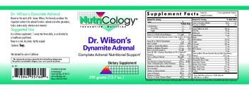 NutriCology Dr. Wilson’s Dynamite Adrenal - supplement