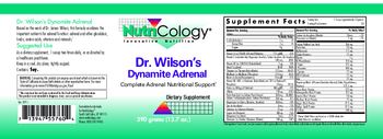 NutriCology Dr. Wilson’s Dynamite Adrenal - supplement