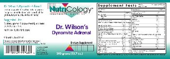 NutriCology Dr. Wilson?s Dynamite Adrenal - supplement