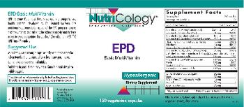 NutriCology EPD Basic MultiVitamin - supplement