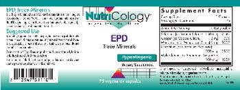NutriCology EPD Trace Minerals - supplement