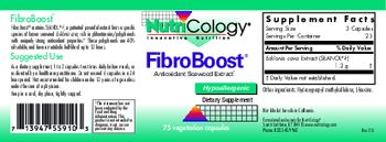 NutriCology FibroBoost - supplement