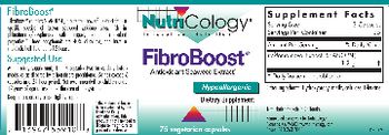 NutriCology FibroBoost - supplement