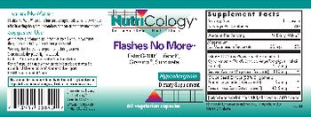 NutriCology Flashes No More - supplement