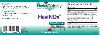 NutriCology FlaviNOx - supplement