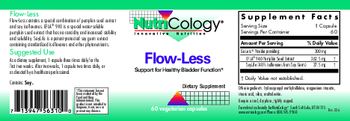 NutriCology Flow-Less - supplement