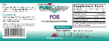 NutriCology FOS - supplement