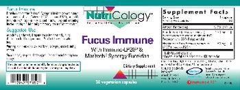 NutriCology Fucus Immune - supplement