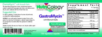 NutriCology GastroMycin with Bismuth Salts - supplement