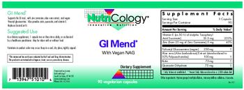NutriCology GI Mend - supplement