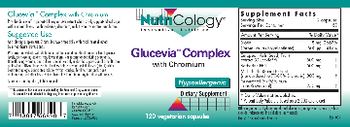 NutriCology Glucevia Complex with Chromium - supplement