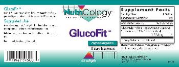 NutriCology GlucoFit - supplement