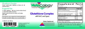 NutriCology Glutathione Complex - supplement