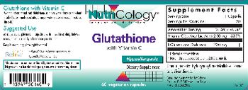 NutriCology Glutathione with Vitamin C - supplement