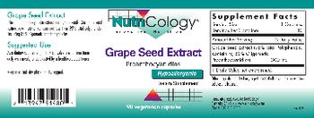 NutriCology Grape Seed Extract - supplement