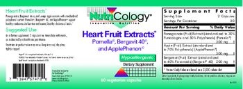 NutriCology Heart Fruit Extracts - supplement