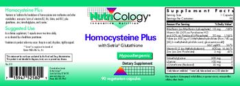 NutriCology Homocysteine Plus - supplement
