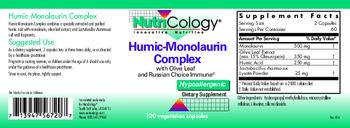 NutriCology Humic-Monolaurin Complex - supplement