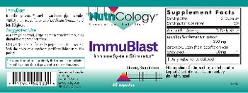 NutriCology ImmuBlast - supplement