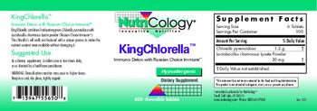 NutriCology KingChlorella Immuno Detox with Russian Choice Immune - supplement