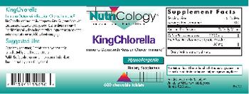 NutriCology KingChlorella - supplement