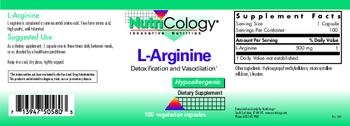 NutriCology L-Arginine - supplement