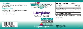 NutriCology L-Arginine - supplement