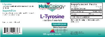 NutriCology L-Tyrosine - supplement