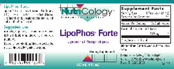 NutriCology LipoPhos Forte - supplement