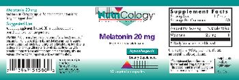 NutriCology Melatonin 20 mg - supplement