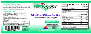 NutriCology Modified Citrus Pectin - supplement