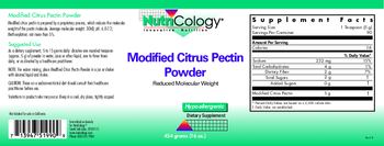 NutriCology Modified Citrus Pectin Powder - supplement