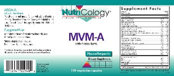 NutriCology MVM-A with Antioxidants - supplement