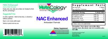NutriCology NAC Enhanced Antioxidant Formula - supplement