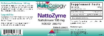 NutriCology NattoZyme Nattokinase 100 mg - supplement