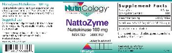 NutriCology NattoZyme Nattokinase 100 mg - supplement