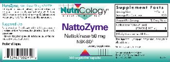 NutriCology NattoZyme Nattokinase 50 mg - supplement