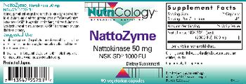 NutriCology NattoZyme Nattokinase 50 mg - supplement