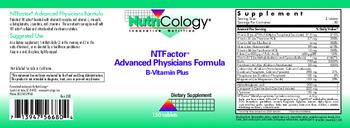 NutriCology NTFactor Advanced Physicians Formula - supplement