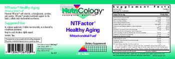 NutriCology NTFactor Healthy Aging Mitochondrial Fuel - supplement