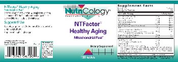 NutriCology NTFactor Healthy Aging - supplement