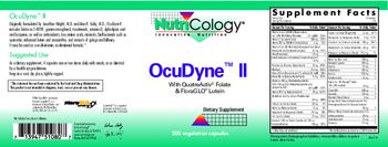 NutriCology OcuDyne ll - supplement