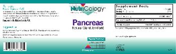 NutriCology Pancreas Natural Glandular (Pork) - supplement