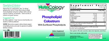 NutriCology Phospholipid Colostrum with Sunflower Phospholipids - supplement