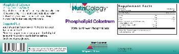 NutriCology Phospholipid Colostrum with Sunflower Phospholipids - 
